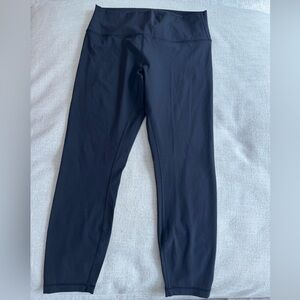 Lululemon wunder under black leggings